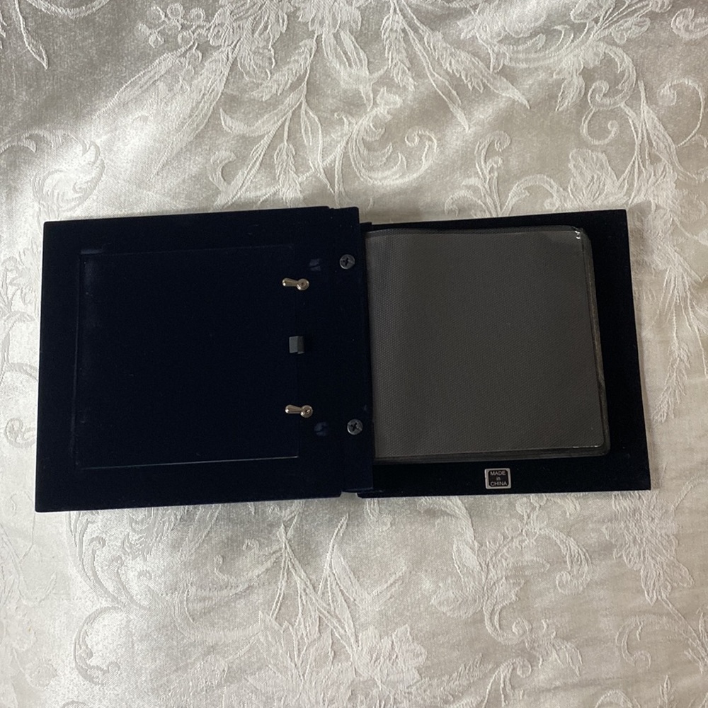 Vintage Pewter Wedding Photo Album - Picture 2 of 4